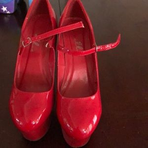 Hot Red Heels